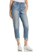 Dl1961 Goldie High Rise Tapered Jeans In Puzzle