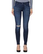 Hudson Collin Mid Rise Skinny Jeans In Campus