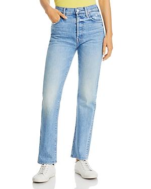 Mother High Waisted Hiker Hover Jeans In Slay It Wi