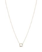 Aqua Sterling Silver Circle Pendant Necklace, 16 - 100% Exclusive