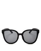 Quay Paradiso Oversized Cat Eye Sunglasses, 57mm