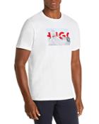 Hugo Deeves Regular Fit Graphic Logo Tee