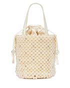 Kate Spade New York Purl Small Faux Pearl & Patent Leather Bucket Bag