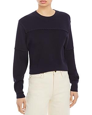 See By Chloe Crewneck Cropped Sweater