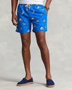 Polo Ralph Lauren 5.75 Printed Classic Fit Swim Trunks