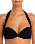 Norma Kamali Bill Halter Bikini Top