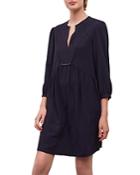 Gerard Darel Johna Split Neck Shift Dress