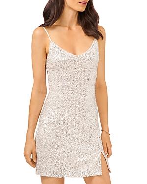 1.state Sequined Mini Slip Dress