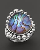 Lagos Sterling Silver Maya Abalone Doublet Dome Ring