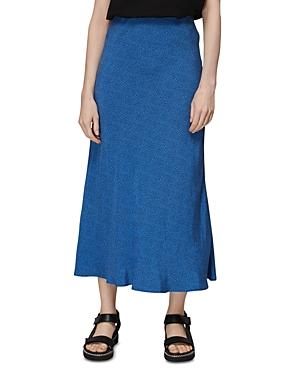 Whistles Animal Fleck Print Skirt