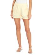 Three Dots Linen Pull On Shorts