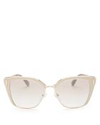 Prada Mirrored Cat Eye Sunglasses, 55mm