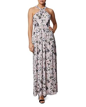 Laundry By Shelli Segal Floral Print Maxi Dress