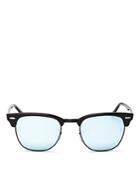 Ray-ban Mirrored Clubmaster Sunglasses, 49mm - 100% Bloomingdale's Exclusive