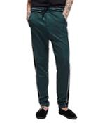 The Kooples Two-tone Straight Fit Jogger Pants