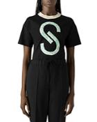 St. John Icon Logo Knit Top