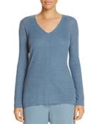 Eileen Fisher V-neck High/low Sweater