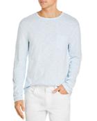 Vince Sunfaded Long Sleeve Slim Fit Pocket Tee