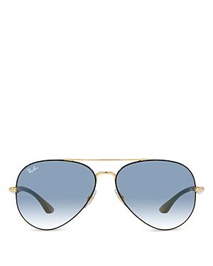 Ray-ban Men's Pilot Sunglasses, 58mm