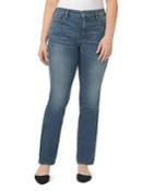 Nydj Plus Marilyn Straight Jeans In Noma