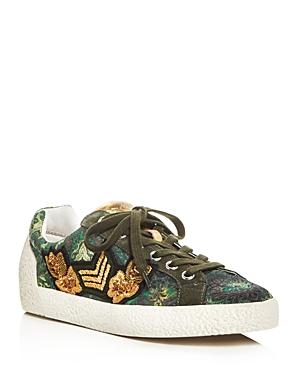 Ash Nak Arms Embellished Lace Up Sneakers