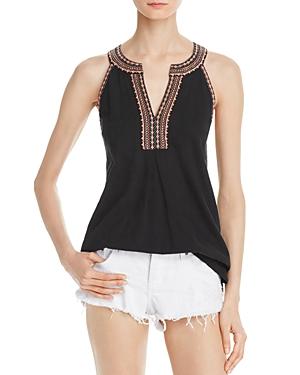 Soft Joie Rin Embroidered Sleeveless Top