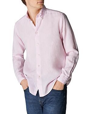 Eton Contemporary Fit Linen Poplin Shirt