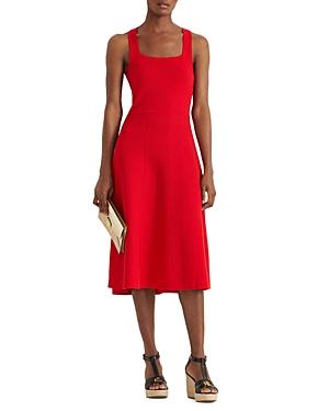 Lauren Ralph Lauren Sleeveless Fit And Flare Dress