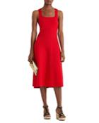 Lauren Ralph Lauren Sleeveless Fit And Flare Dress