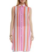 Two By Vince Camuto Striped Tunic Top