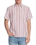 Jachs Ny Short-sleeve Striped Regular Fit Shirt - 100% Exclusive