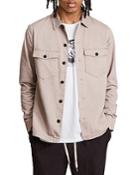 Allsaints Firebase Slim Fit Button Front Shirt