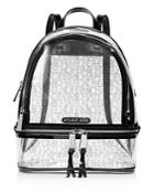 Michael Michael Kors Rhea Zip Clear Backpack