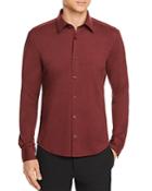 Hugo Ermo Stretch Jersey Slim Fit Button Down Shirt