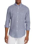 Brooks Brothers Gingham Linen Classic Fit Button-down Shirt