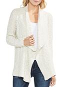 Vince Camuto Textured Open Cardigan