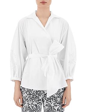 Weekend Max Mara Livia Wrap Style Cotton Shirt