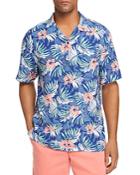 Tommy Bahama Marina Blooms Short-sleeve Floral-print Classic Fit Shirt