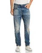 G-star Raw 3301 Tapered Slim Fit Jeans In Medium Blue