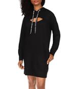 Michael Michael Kors Cutout Hoodie Dress