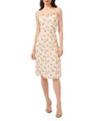 1.state Ruffled Floral Print Dress