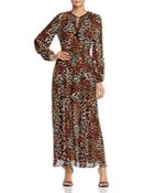 Kobi Halperin Leopard-print Maxi Dress