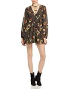Free People Strawberry Fields Floral Print Dress