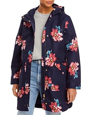 Joules Loxley Floral Print Raincoat
