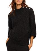 Ba & Sh Button Embellished Sweater