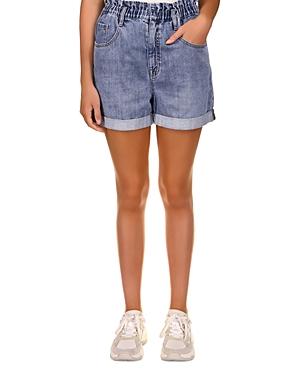Sanctuary Frolic Paperbag Denim Shorts