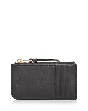 Allsaints Marlborough Leather Zip Card Case
