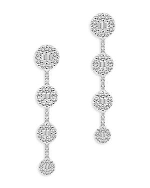 Bloomingdale's Diamond Drop Earrings In 14k White Gold, 1.50 Ct. T.w. - 100% Exclusive