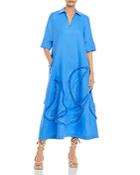 Lafayette 148 New York Sera Eyelash Detail Dress