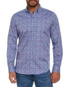 Robert Graham North Haven Tailored Fit Printed Shirt